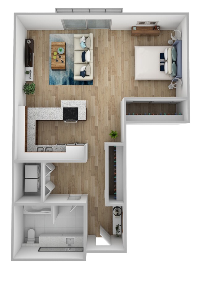 Floorplan - Newberry Square Apartments