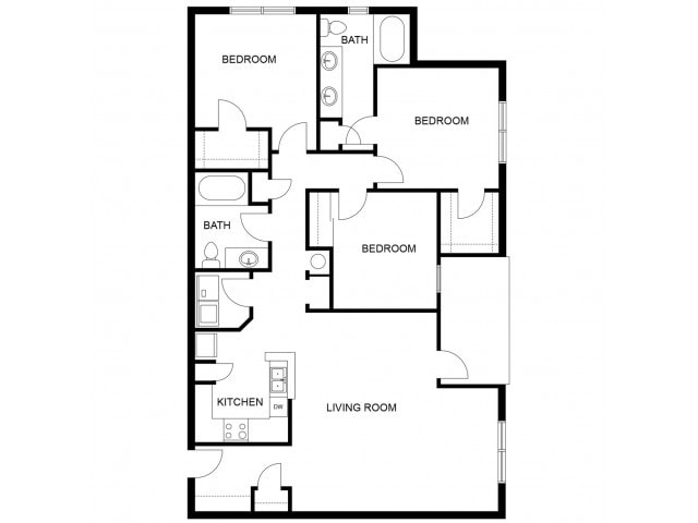 Floorplan - Mozaic at Steele Park