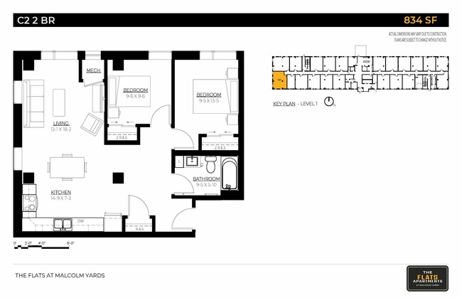 Floorplan - Flats at Malcolm Yards