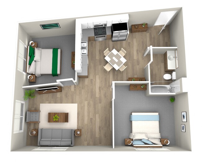 Floorplan - Jefferson Yards Apartments