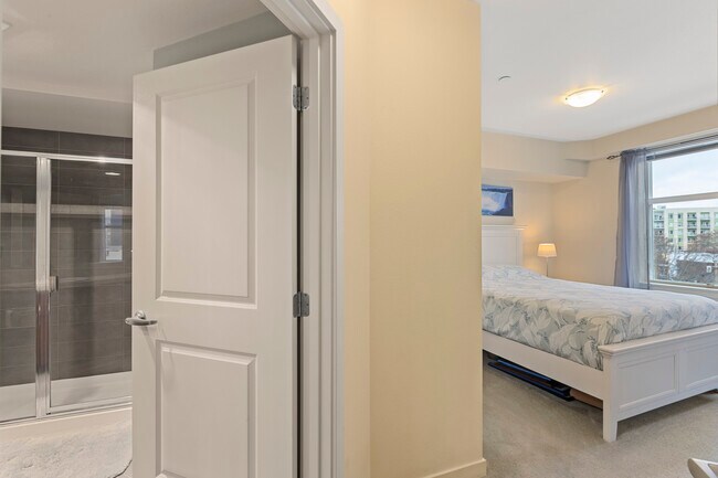 Master bedroom and master bathroom entrance - 5450 Leary Ave NW