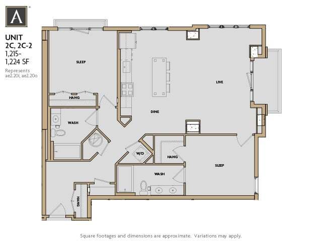 Floorplan - Aertson Midtown