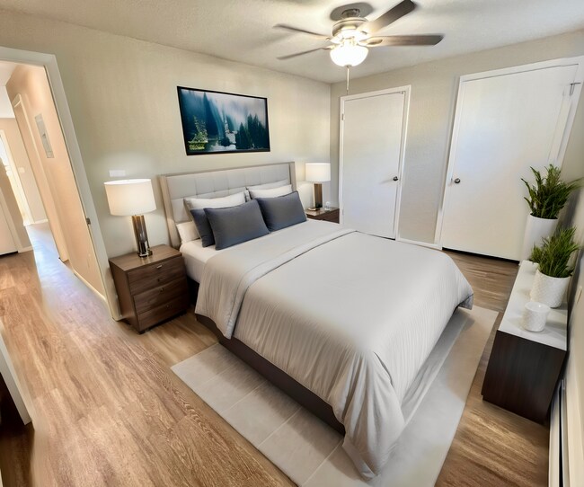 Experience tranquility in this beautifully designed bedroom, perfect for restful nights. - Elati