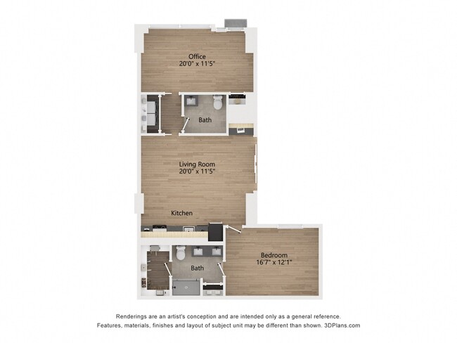 Floorplan - Tempo at White Oak