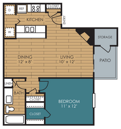 Floorplan - The Manhattan Apartments