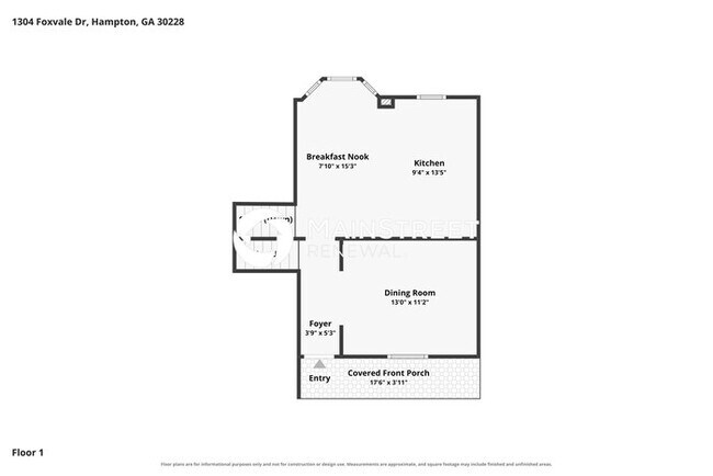 Building Photo - 3 Bedroom Pet-Friendly Home in Hampton, GA with Main Street Renewal