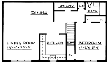 1BR/1BA - Latham Village Aptartments