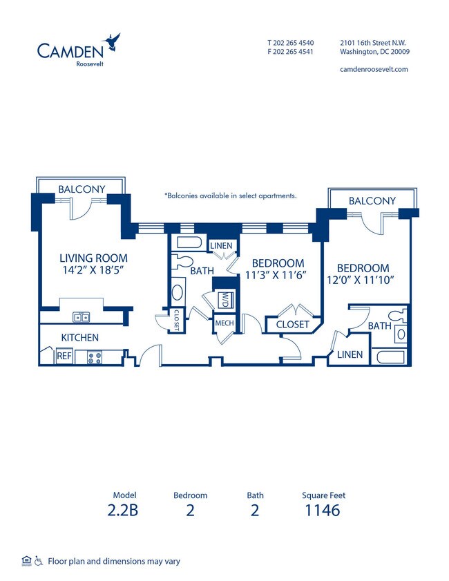 Floorplan - Camden Roosevelt