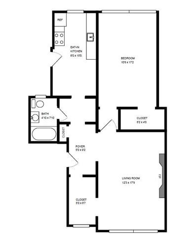 Floorplan - 801-13 W. Cornelia