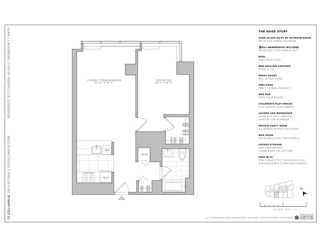 Floorplan - 70 Columbus