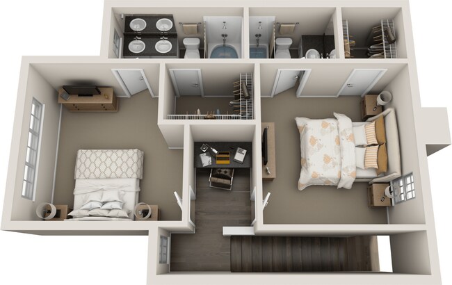 Floorplan - The Retreat Ft. Worth