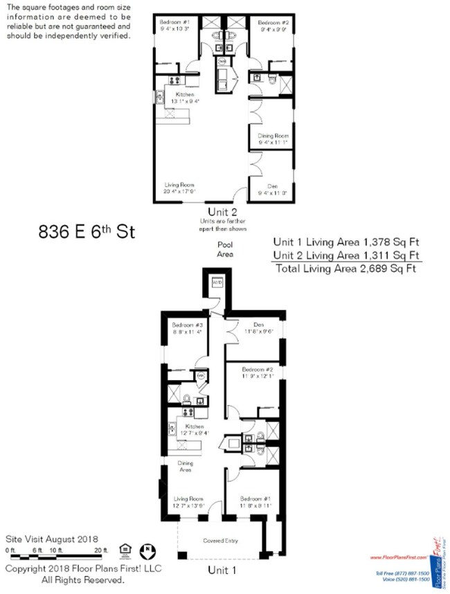 Floorplan - 836 E 6th St