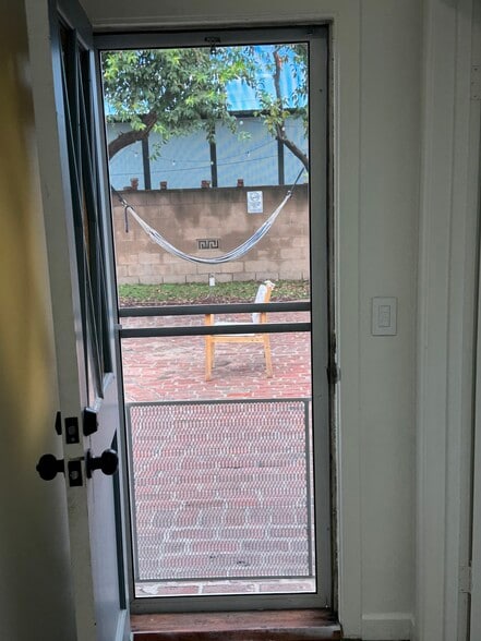 Backdoor for apartment - 11305 Sheldon St
