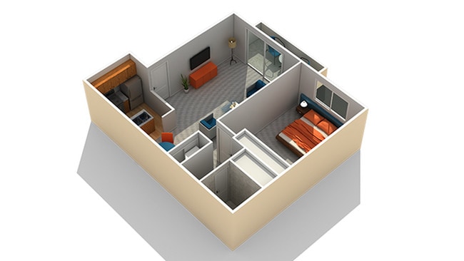 Floorplan - OceanAire Apartment Homes