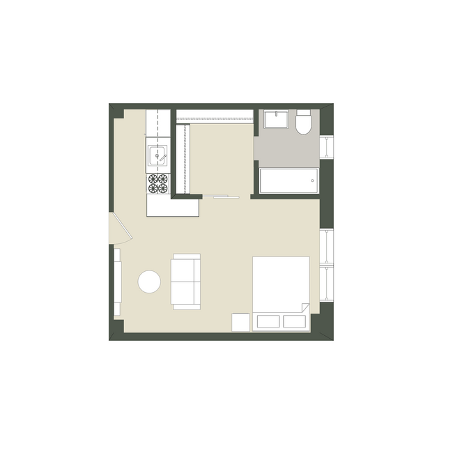 Floorplan - 444 W. St. James Pl.