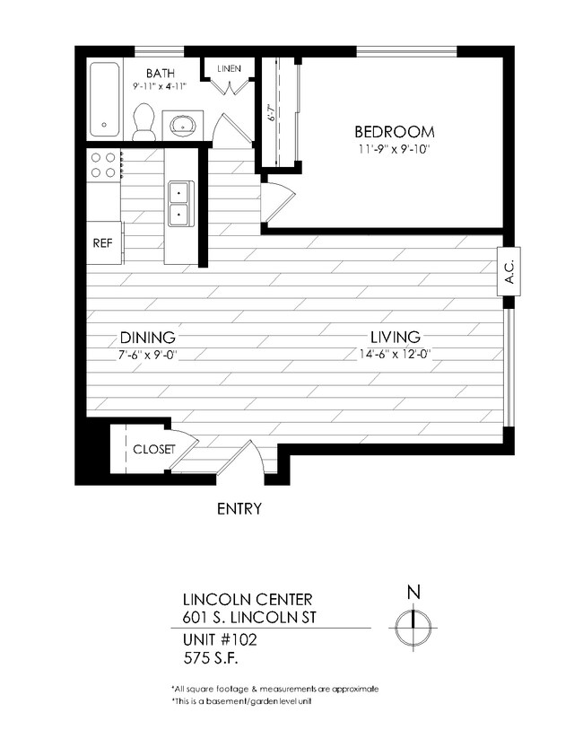 Floorplan - Lincoln Center