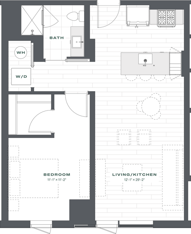 Floorplan - Triangle Square