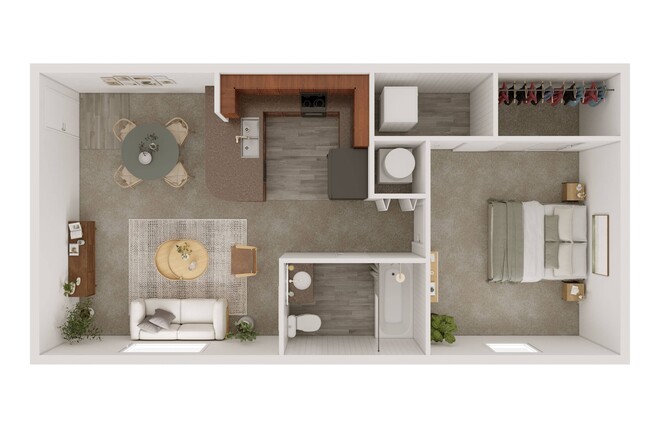 Floorplan - Sherwood Station Apartments