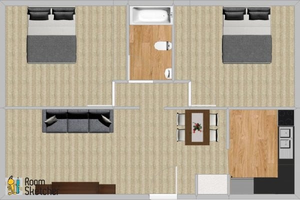 Floorplan - Emeis Park Apartments