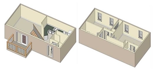 2BR/1.5BA - Aberdeen Place