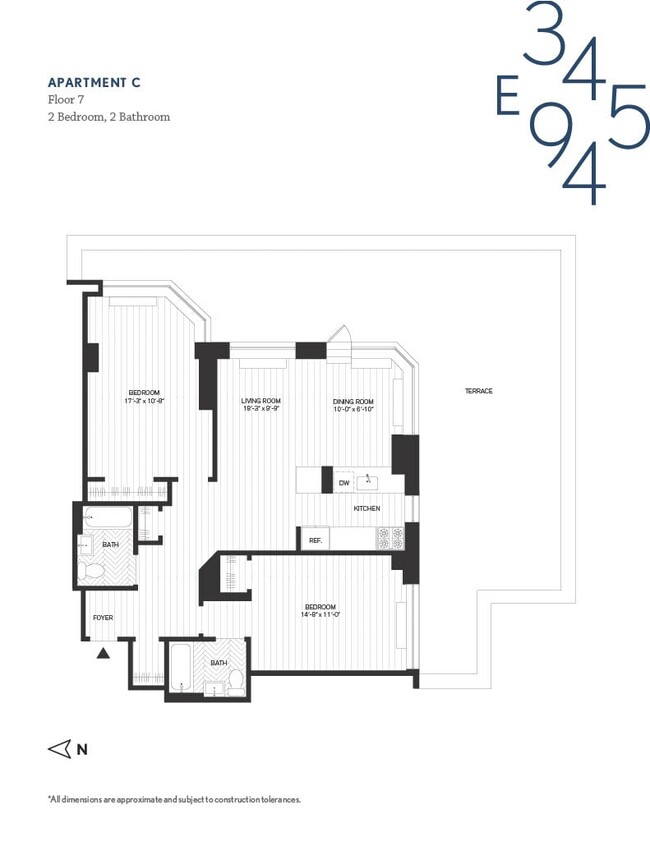 Floorplan - 345 East 94th Street