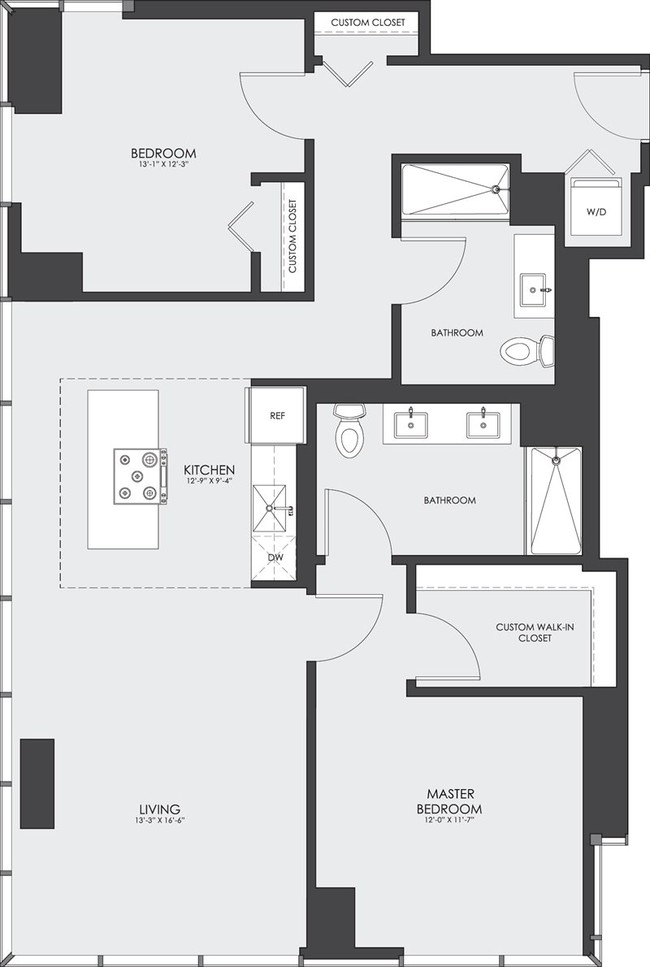 Floorplan - Hubbard 221