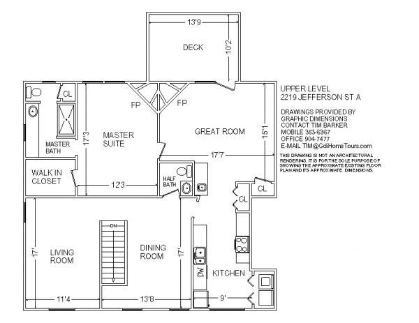 Upper Level - 2219 Jefferson St SW