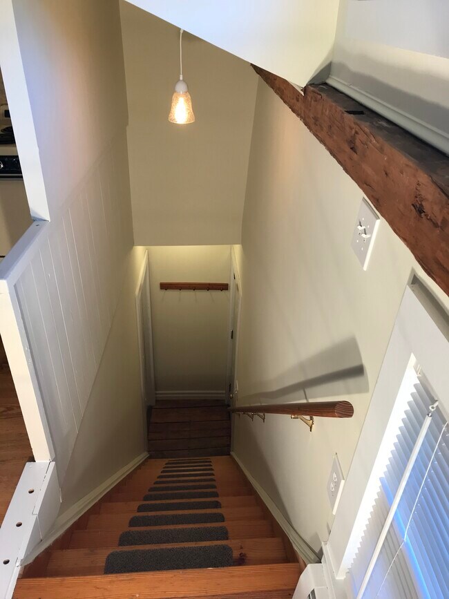 stairs up to apt - 49 School St
