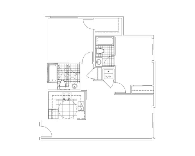 C - Arrezo 2x2 floor plan VRS Arrezo Apartments LLC - VRS Arrezo Apartments LLC