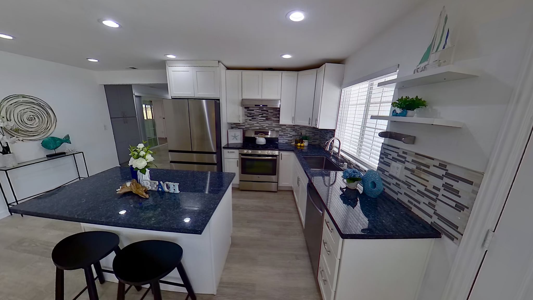 Remodeled Kitchen with storage cabinets - 471 Serenade Way