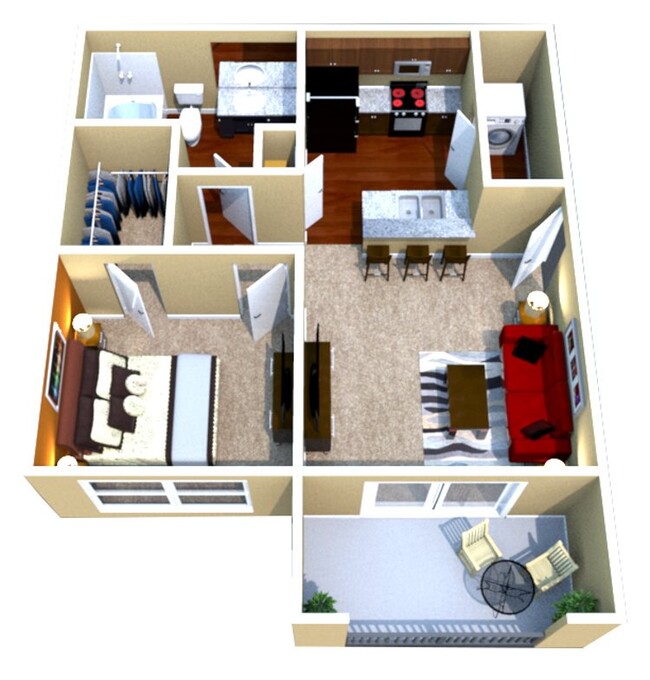 Floorplan - The Aidan Apartments