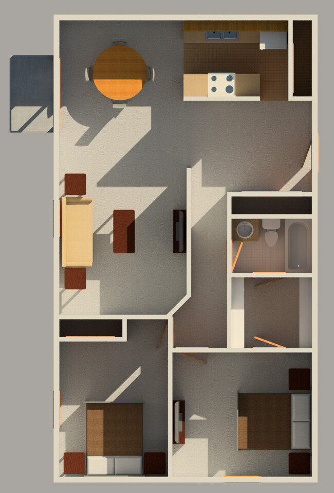 Floorplan - Cedars Apartments