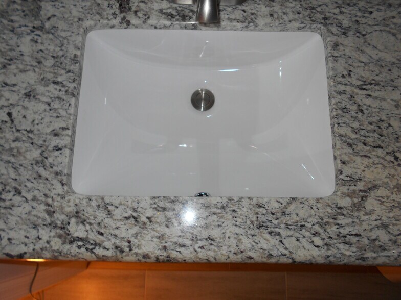 Master bath granite - 1379 Forlana Dr