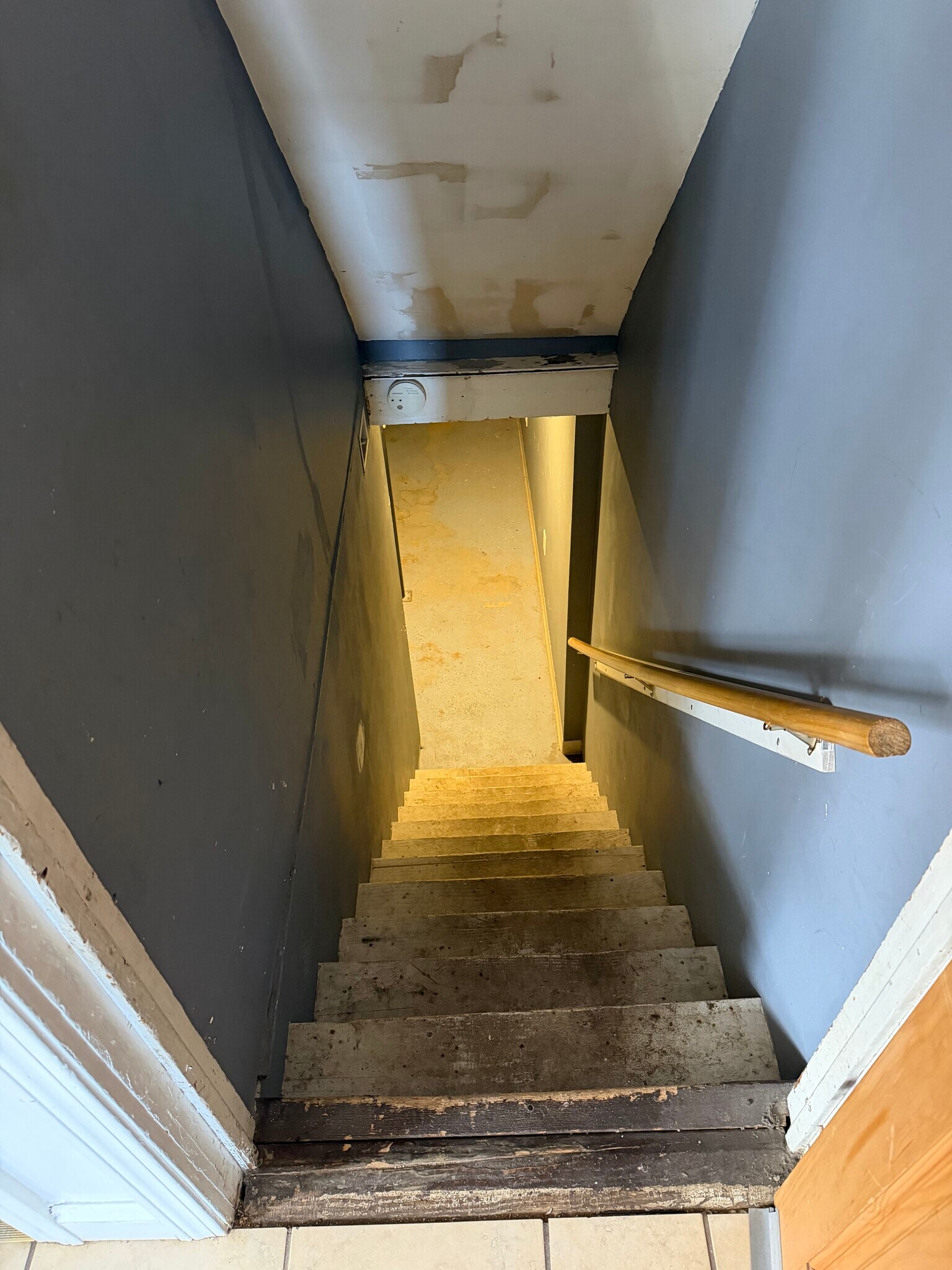basement stairs - 71 Foster St