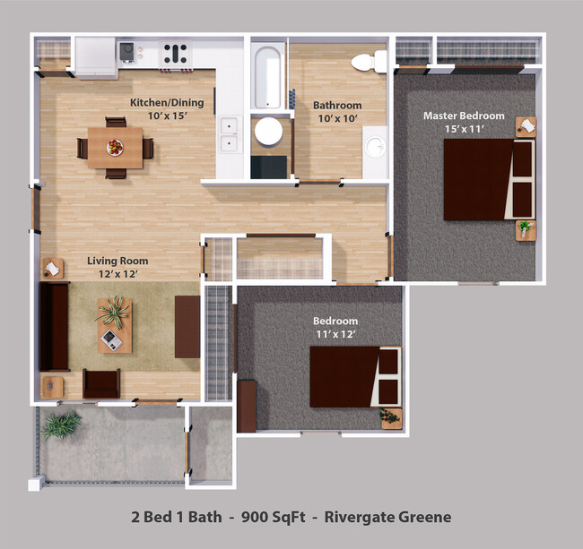 Floorplan - Rivergate Greene