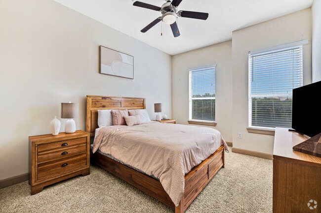 3BR, 2BA - 1,483SF - Bedroom - Domain at Kirby