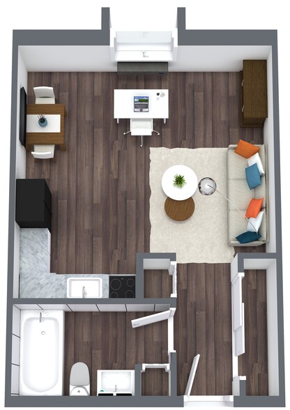 Rose floorplan - Harter House Anderson LLC