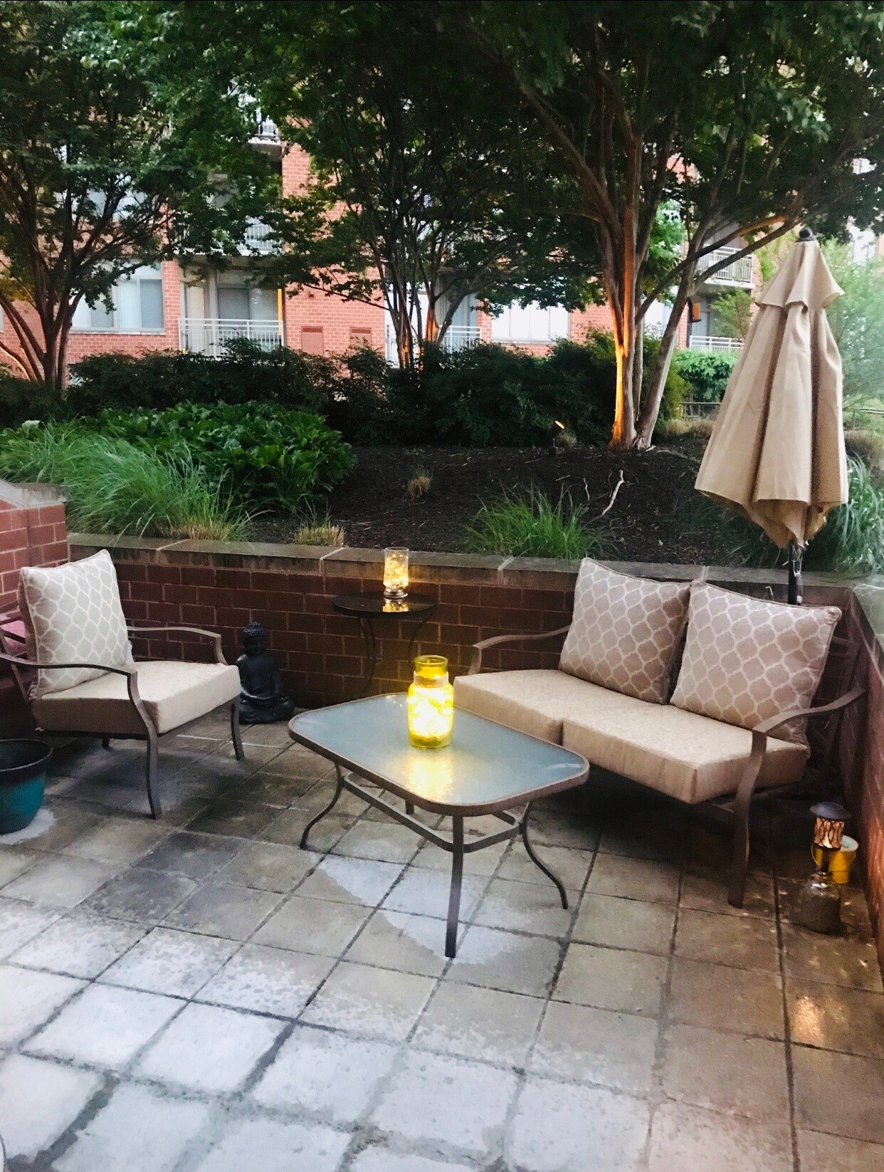 Private Patio option 2 - 3600 S Glebe Rd