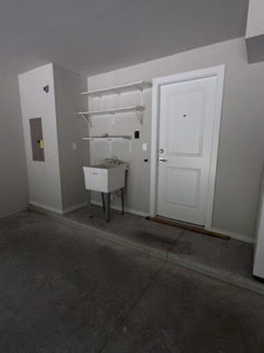 Laundry sink in garage - 9775 Alabama St