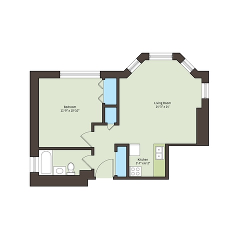 Floorplan - Cornell Terrace