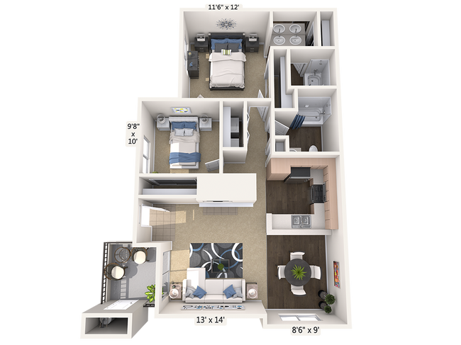 Floorplan - Avalon Mission Oaks