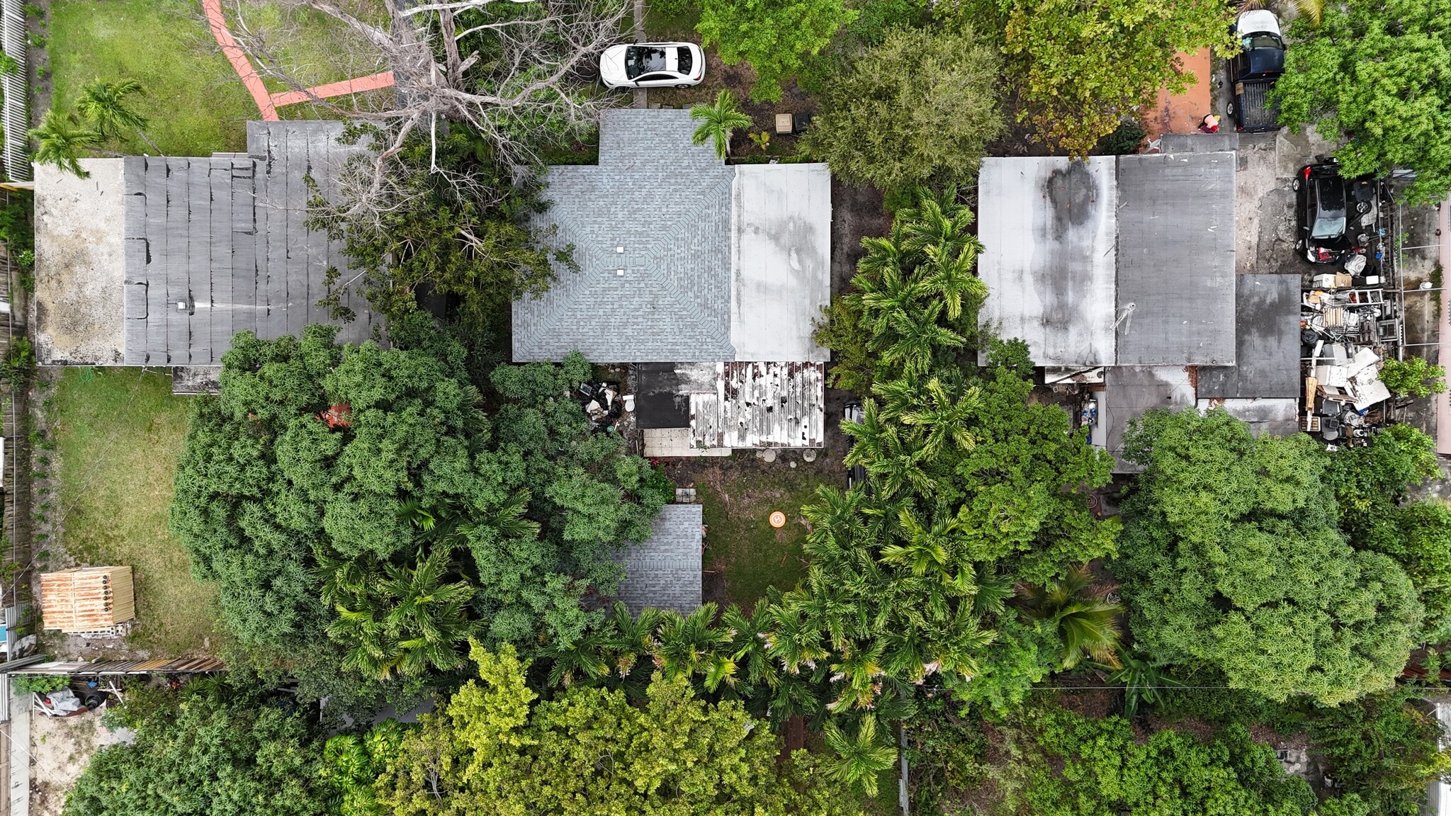Your patio is covered by trees. - 13845 NW 6th Ave