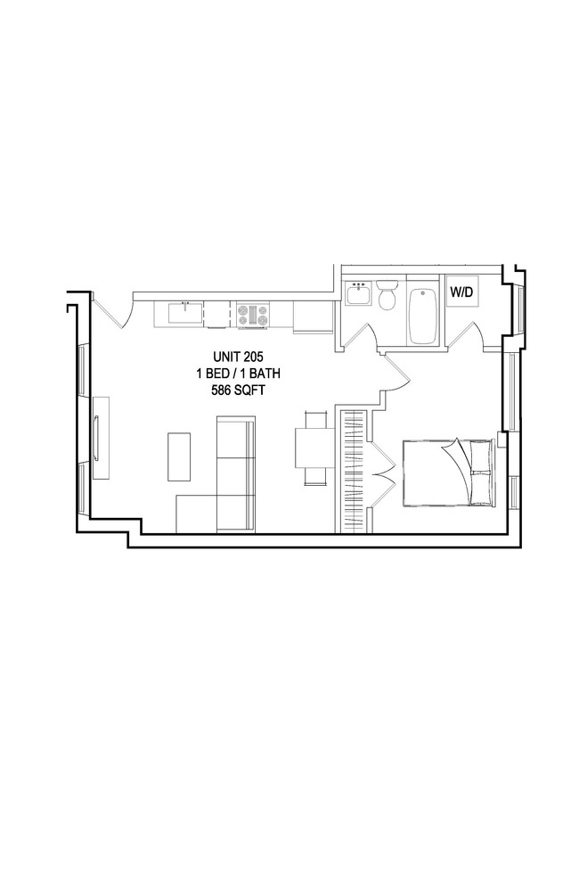 Floorplan - Dickinson Lofts