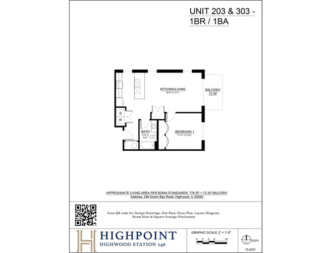 Floorplan - HIGHPOINT Highwood Station 246