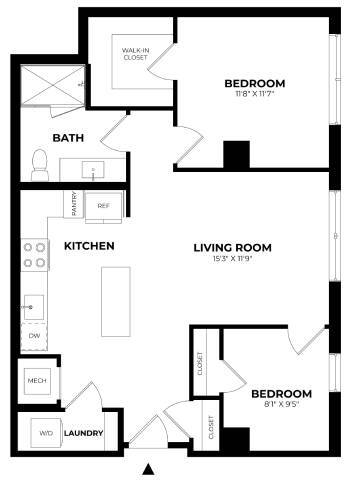 Floorplan - CityHouse Old Town