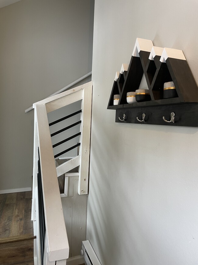 Entryway with stairs view - 8255 Oak St