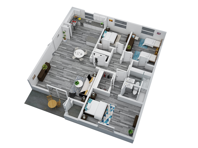 Floorplan - Mandarin Bay Apartments