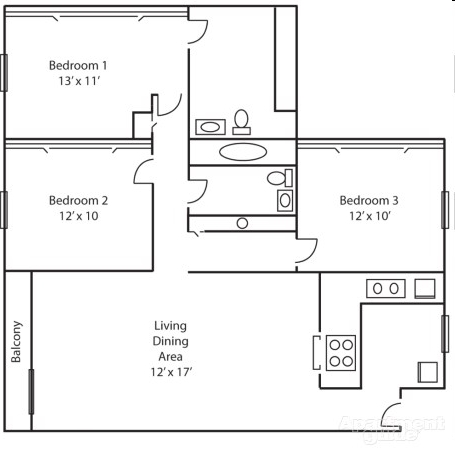 Floorplan - Magnolia Terrace