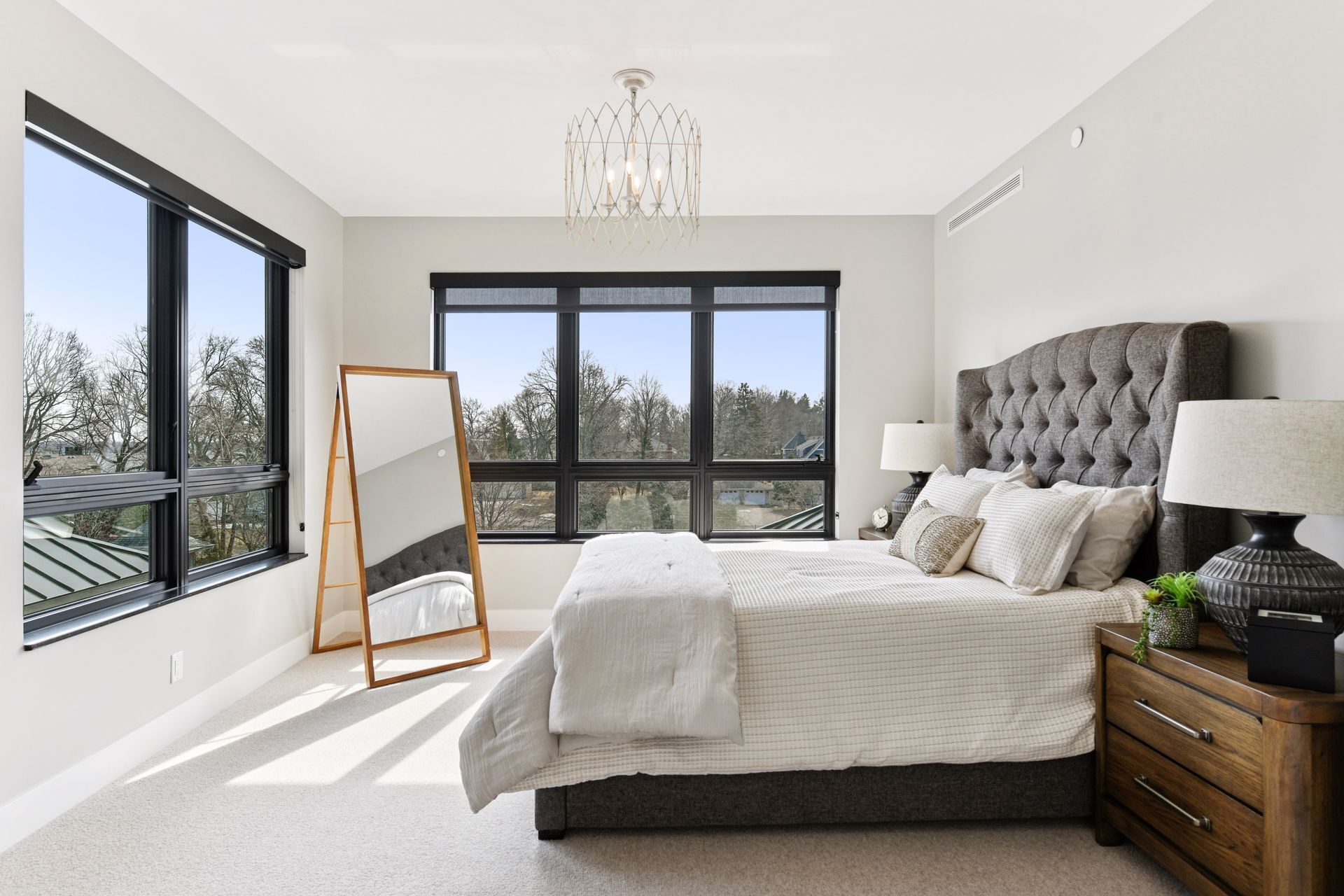 Primary bedroom is filled with natural light - 222 Ferndale Rd S