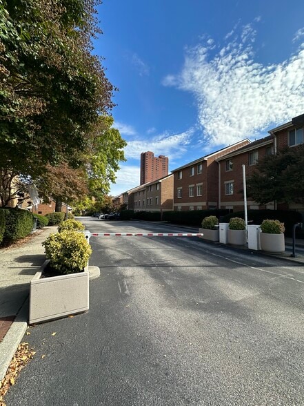 Gated entry/parking spaces - 423 S Sharp St